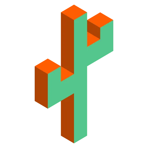 仙人掌主题 logo
